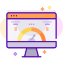 ui,interface,seo and web,browser,website,web page,speedometer,speed test,rapidity,mass rapid transit